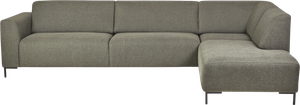 Marley Sofa M. Open-end, Grøn (Højrevendt) 78 Cm 297 Cm