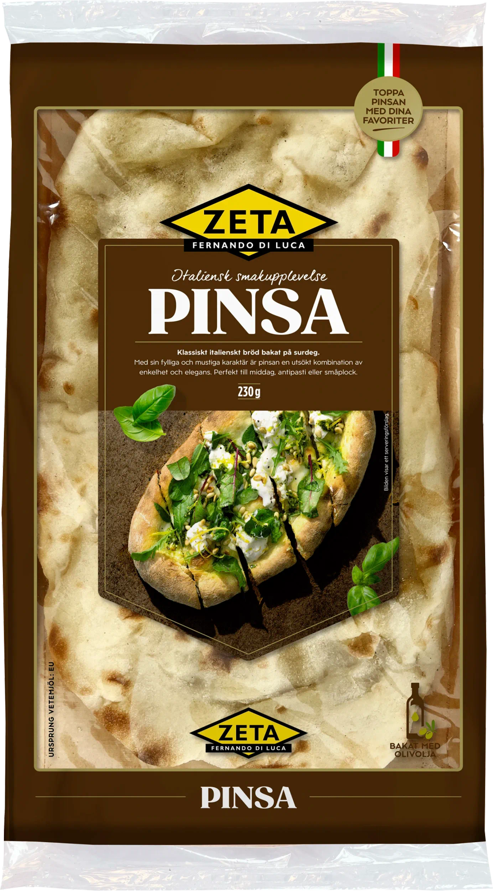 Erbjudanden på Pinsa (Zeta) från ICA Kvantum för 34,95 kr