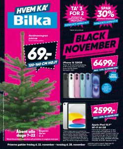 Bilka Nonfood Uge 48 2024 - Elektronik, Bolig, Have & Tekstil