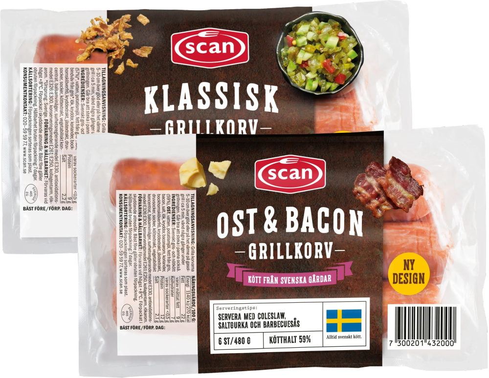 Erbjudanden på Grillkorv (Scan) från ICA Nära för 39 kr