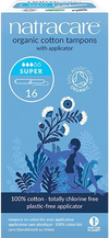 tampon 16 stk SUPER m. hylster (Natracare)