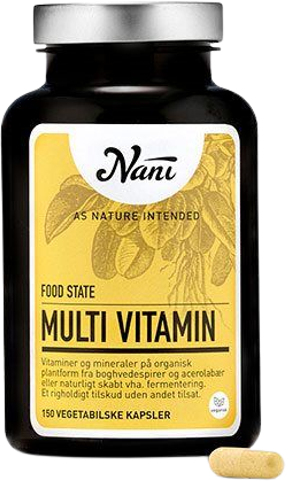 Tilbud på Multivitamin Food state (Nani) fra Helsam til 318 kr.