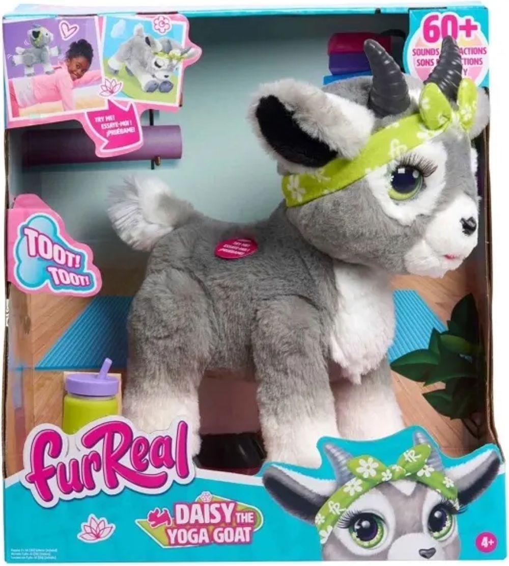 Tilbud på FurReal Daisy The Yoga Goat 29 cm fra ComputerSalg til 431 kr.