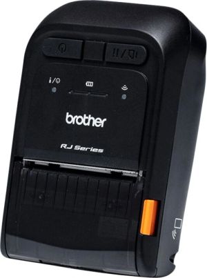 Brother RuggedJet RJ-2055WB - Kvitteringsprinter - direkte termisk - Rulle(5,7 cm) - 203 dpi - op til 101.6 mm/sek. - USB 2.0, Wi-Fi(n), NFC, Bluetoot