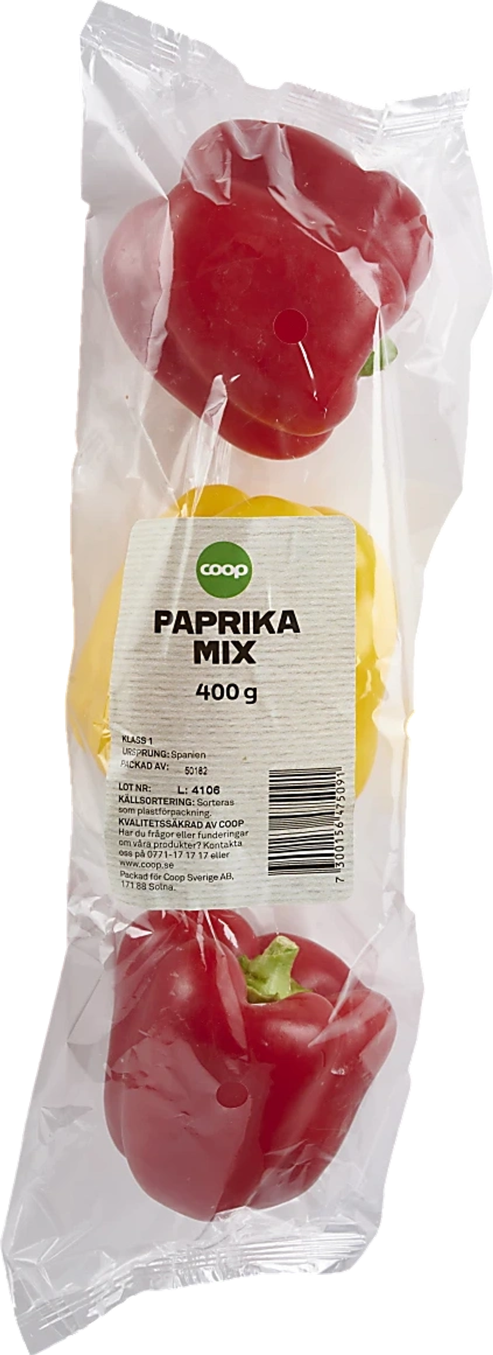 Erbjudanden på Paprikamix 3-pack (Nederländerna) från Coop X:-TRA för 24,90 kr