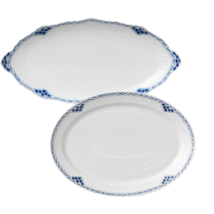 Royal Copenhagen Prinsesse oval fad/tallerken