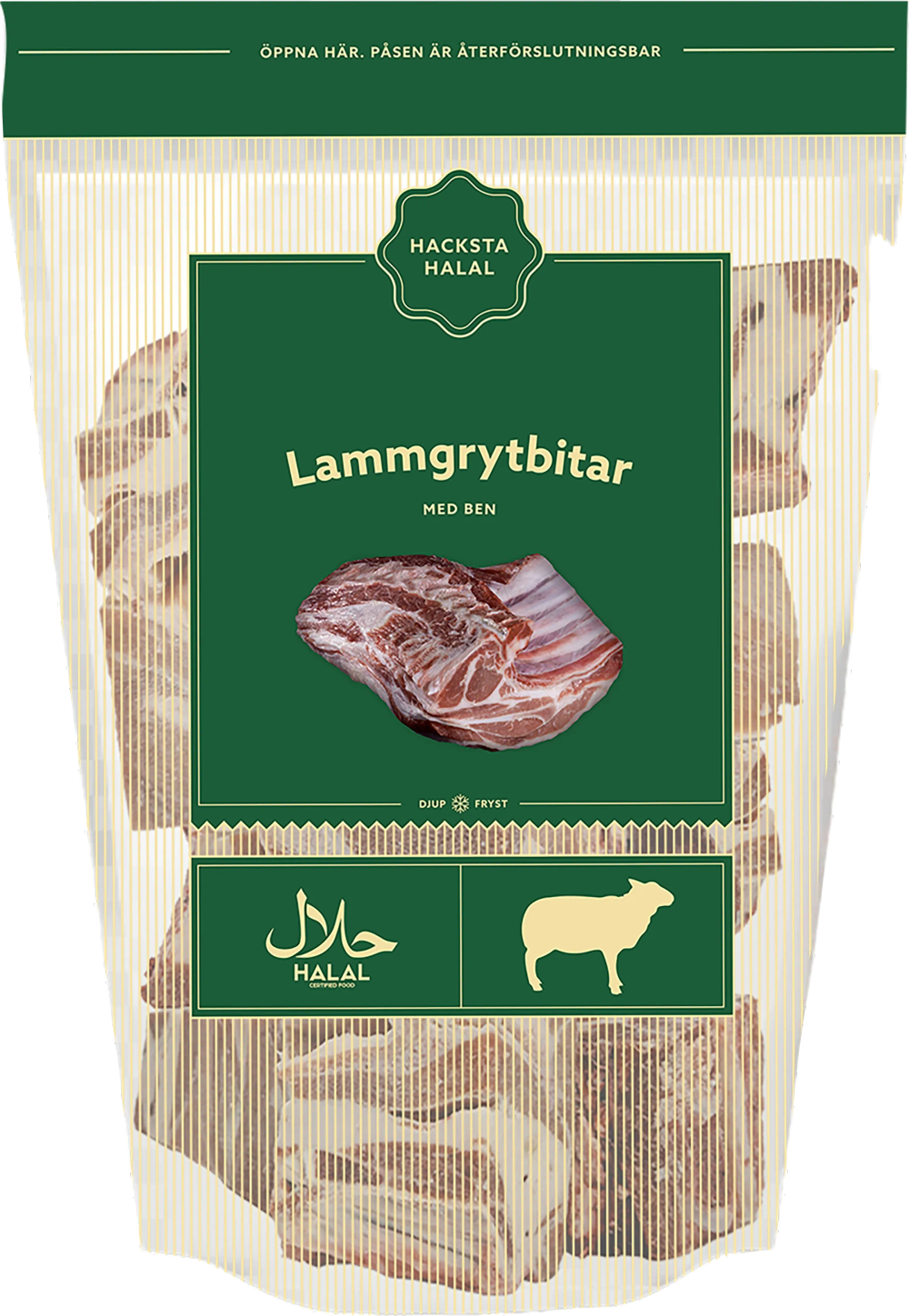 Erbjudanden på Lammgrytbitar (Hacksta Halal) från ICA Nära för 109 kr