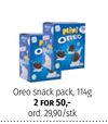 Oreo snack pack, 114g