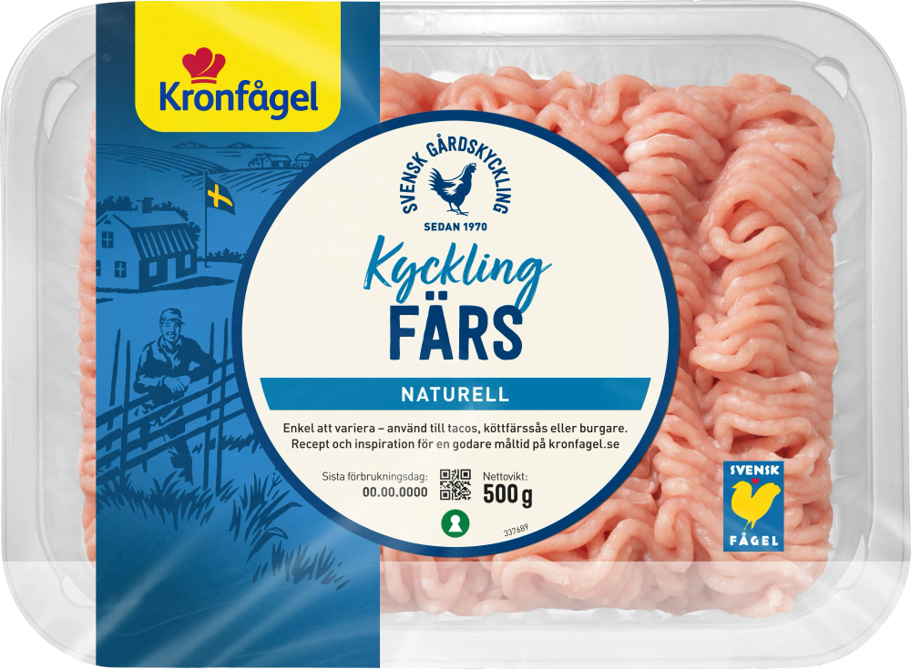 Erbjudanden på Kycklingfärs (Kronfågel) från ICA Supermarket för 39 kr