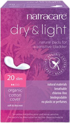 Dry & Light 20 stk (inkontinens) (Natracare)