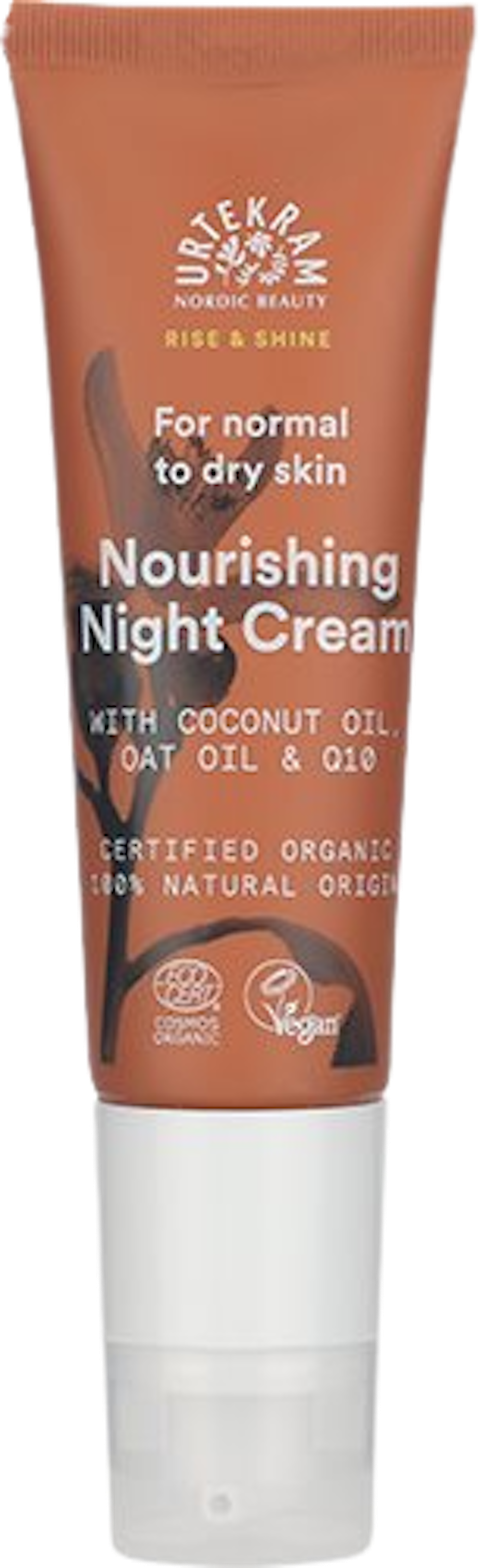 Tilbud på Nourishing Night Cream Rice & Shine (Urtekram) fra Helsam til 71,95 kr.