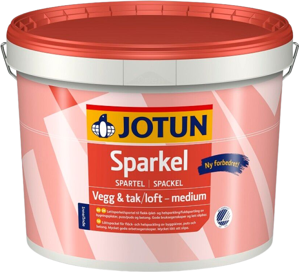 Tilbud på Lettsparkel Jotun Sparkel Vegg Og Tak Medium 10L (JOTUN) fra BAUHAUS til 289 kr