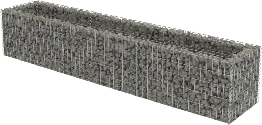 Tilbud på vidaXL Gabion høybed galvanisert stål 270x50x50 cm fra vidaXL.no til 1 209 kr