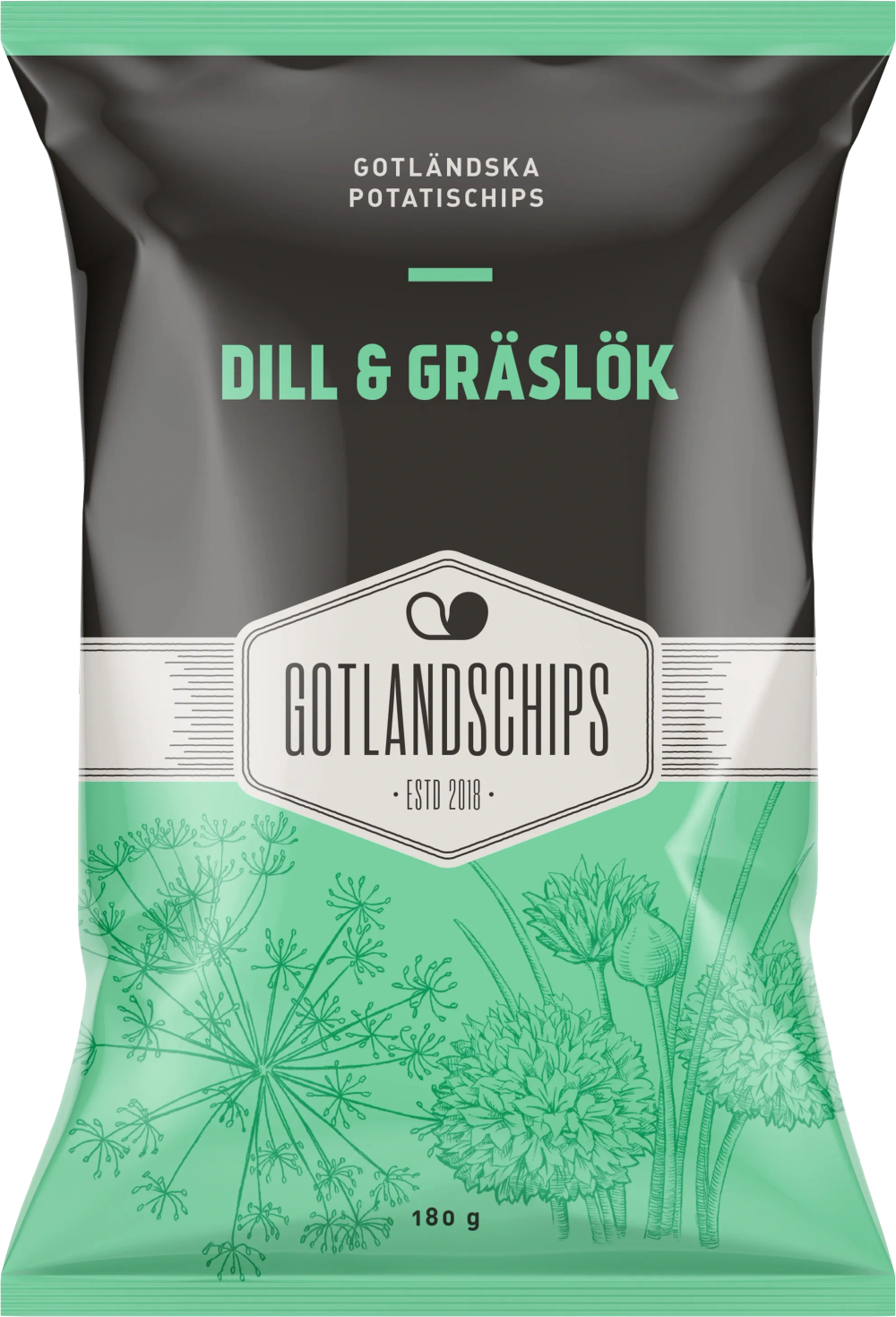 Erbjudanden på Chips Dill & Gräslök (Gotlandschips) från ICA Supermarket för 25 kr