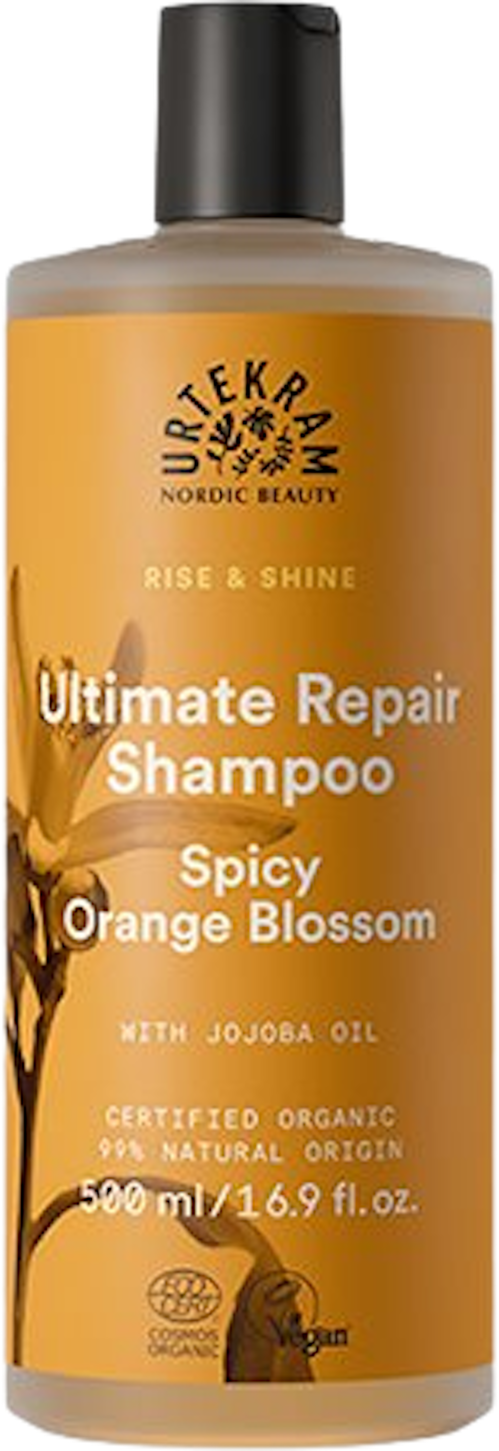 Tilbud på Shampoo Spicy Orange Blossom t. tørt & ødelagt hår (Urtekram) fra Helsam til 79,95 kr.