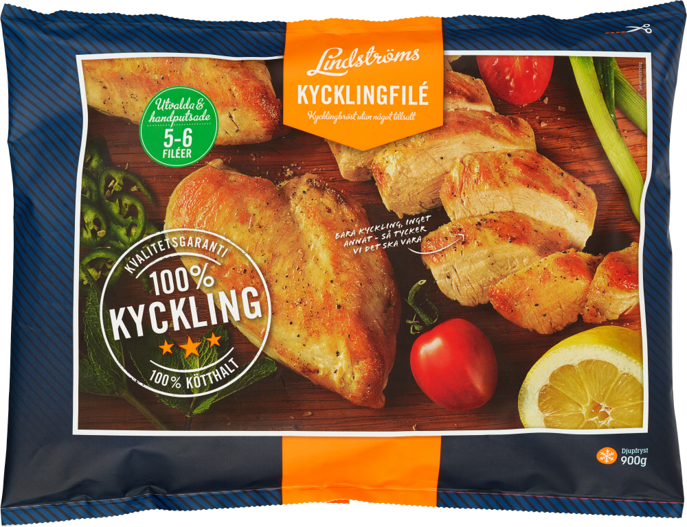 Erbjudanden på Kycklingfile 900g (Lindströms) från ICA Kvantum för 89 kr