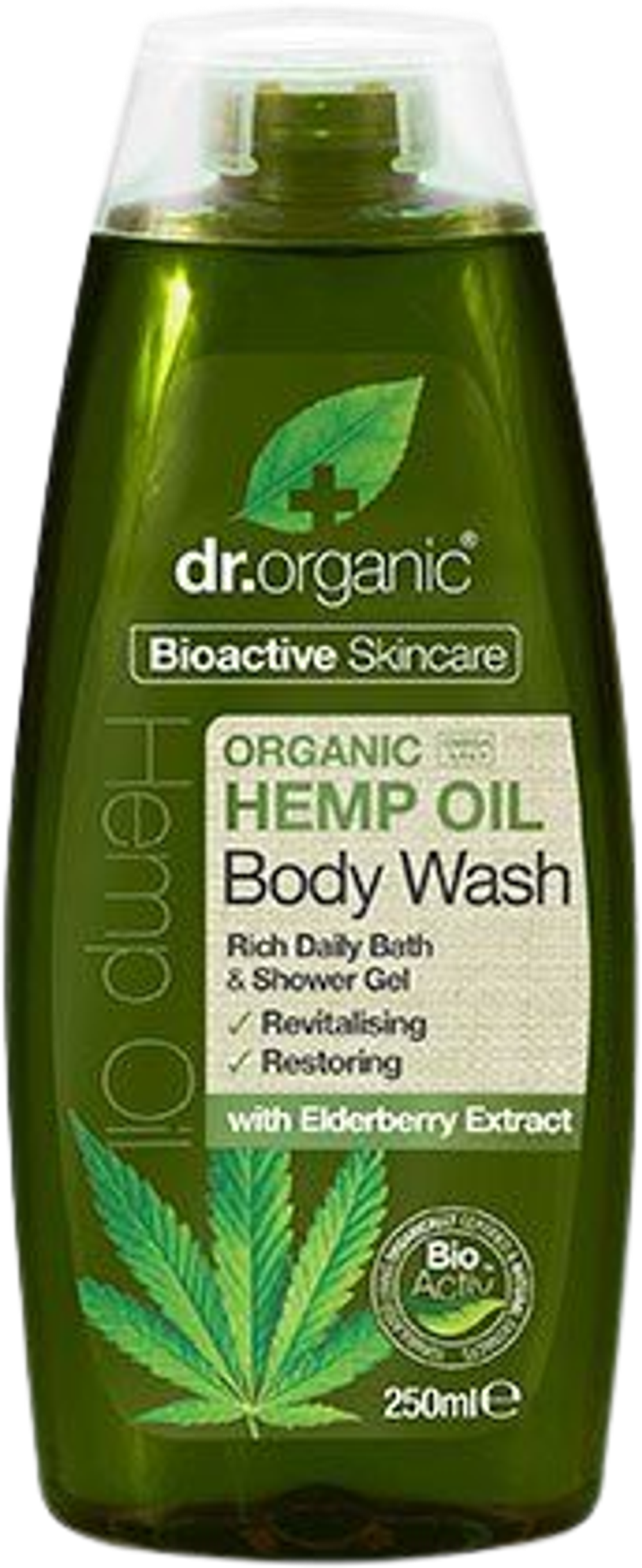 Tilbud på Body wash Hemp oil (Dr. Organic) fra Helsam til 72 kr.