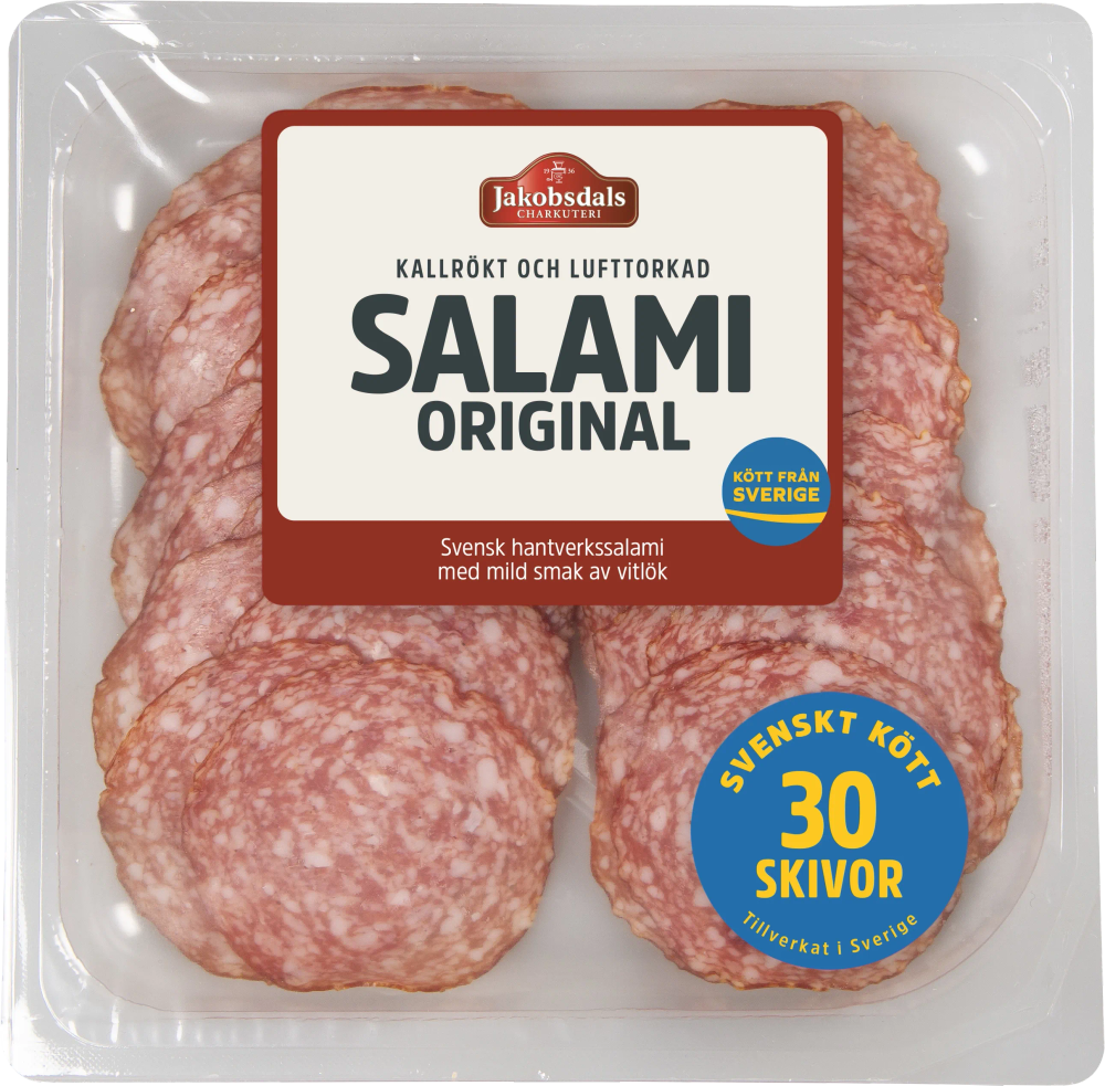 Erbjudanden på Salami (Jakobsdals. Sverige) från ICA Kvantum för 22,95 kr