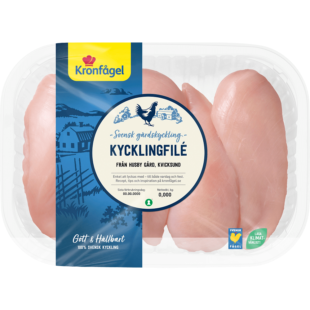 Erbjudanden på Färsk kycklingfilé, Minutfilé från ICA Supermarket för 115 kr