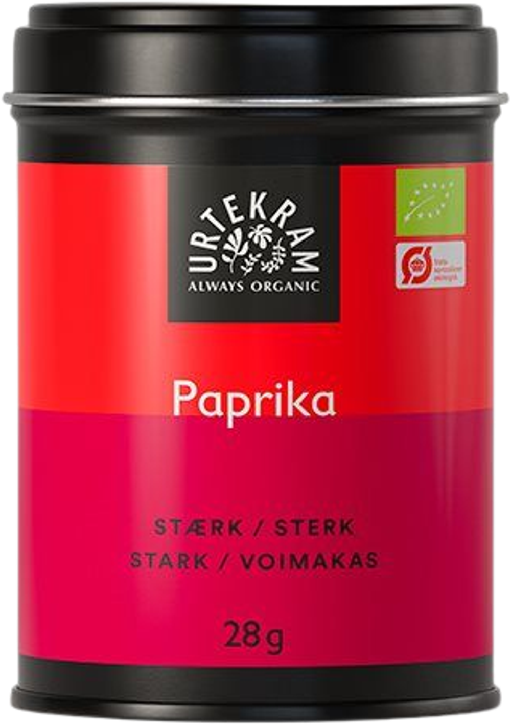 Tilbud på Paprika stærk Øko (Urtekram) fra Helsam til 22,95 kr.