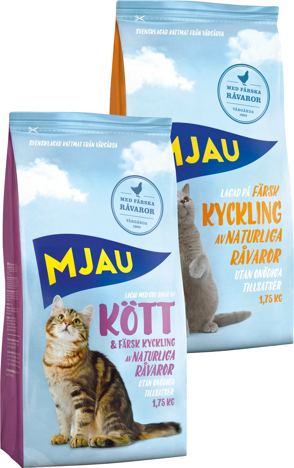 Erbjudanden på Kattmat (Mjau) från ICA Kvantum för 52,90 kr