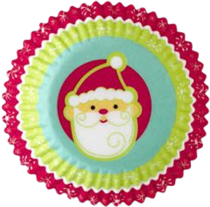 Muffinforme snowflake wishes Ø5 cm 85 stk. (Wilton)