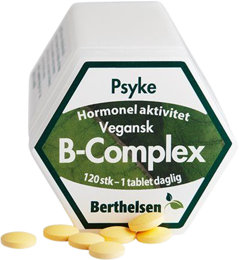 Tilbud på B-Complex vegansk (Berthelsen) fra Helsam til 135 kr.