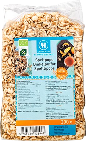 Speltpops Øko (Urtekram)