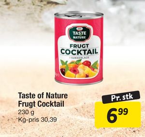 Taste of Nature Frugt Cocktail