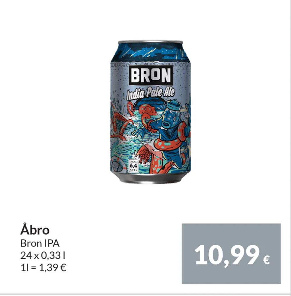 Erbjudanden på Åbro från Nielsen Scan-Shop för 10,99 €