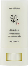 Beauty of Joseon Matte Sun Stick: Mugwort + Camelia