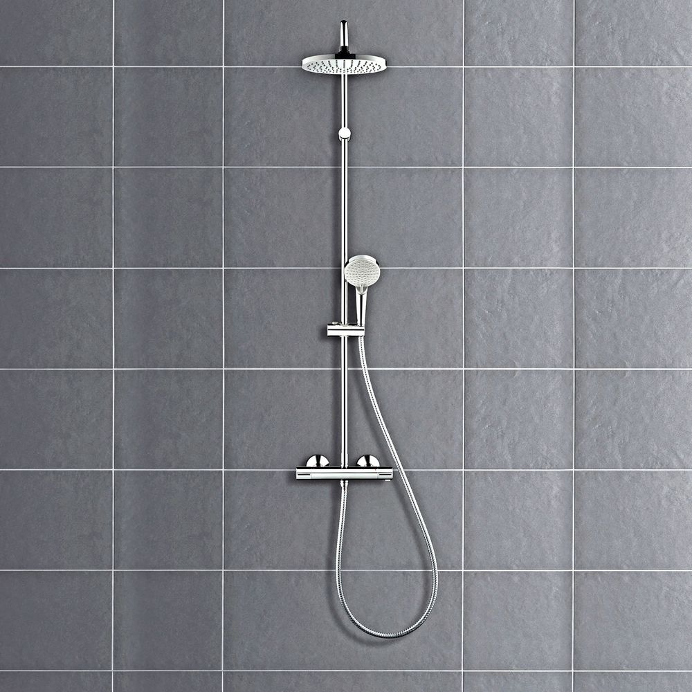 Tilbud på HANSGROHE VERNIS BLEND 200 BRUSESYSTEM (Hansgrohe) fra XL-BYG til 1.999 kr.