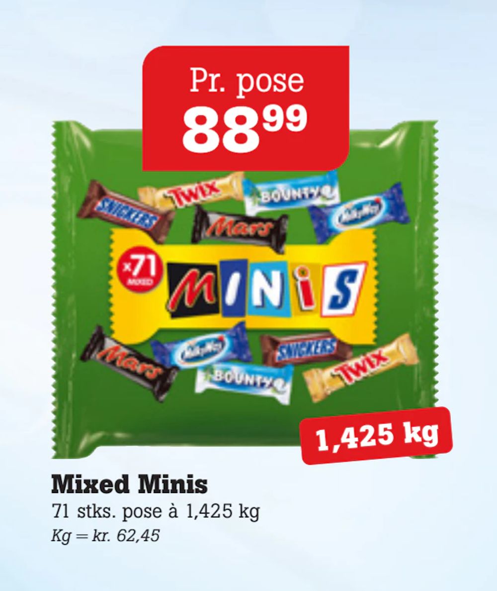 Tilbud på Mixed Minis fra Poetzsch Padborg til 88,99 kr.