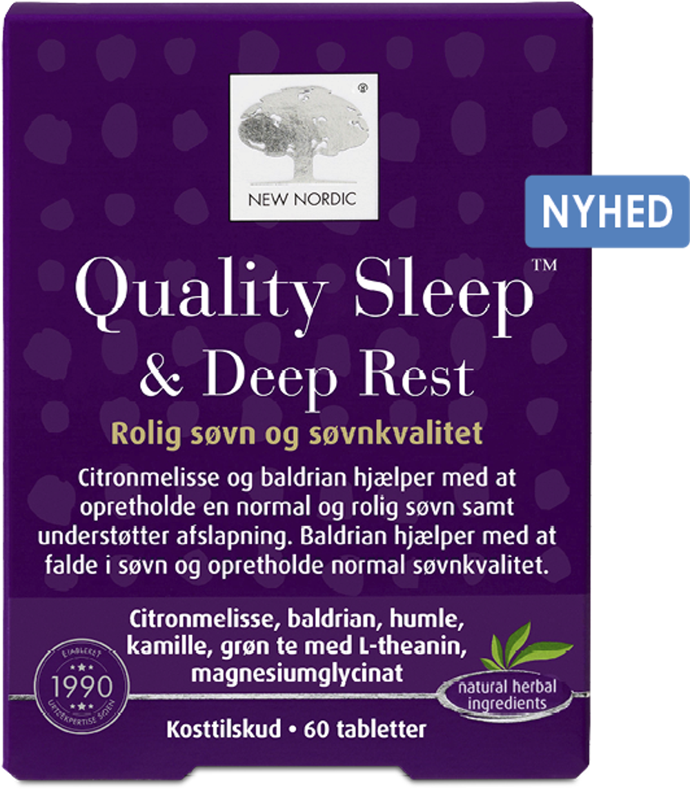 Tilbud på Alt New Nordic Quality Sleep fra Matas til 183,95 kr.