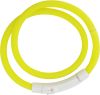 Active Canis USB LED Pet Collar yellow