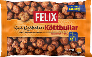 Delikatessköttbullar (Felix. Sverige)