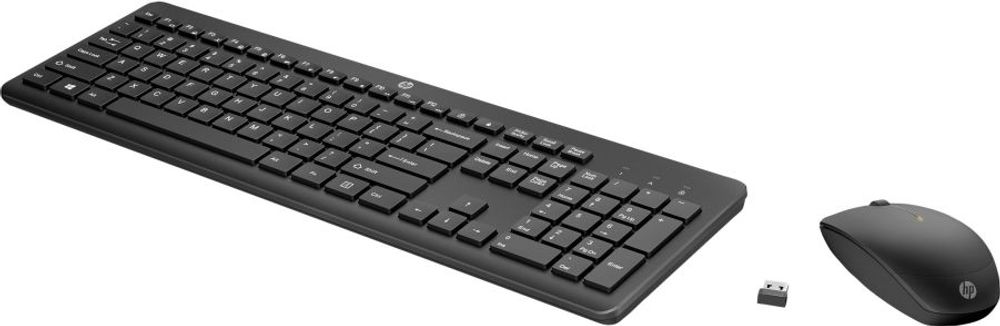 Tilbud på HP 230 - Sæt med mus og tastatur - trådløs - Pan Nordic - for HP 21, 22, 24, 27; Pavilion 24, 27, TP01; Pavilion Laptop 14, 15 fra ComputerSalg til 254 kr.