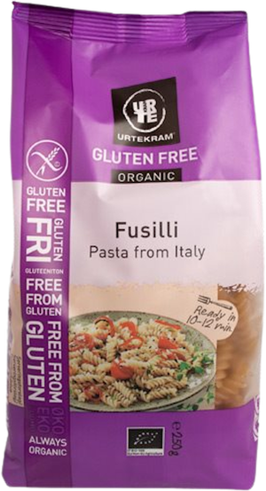 Fusilli Glutenfri Øko (Urtekram)