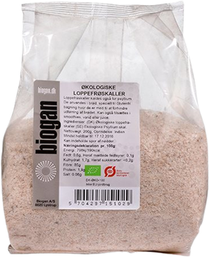 Loppefrøskaller psyllium Øko (Biogan)