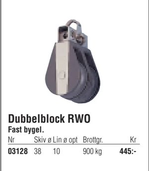 Dubbelblock RWO
