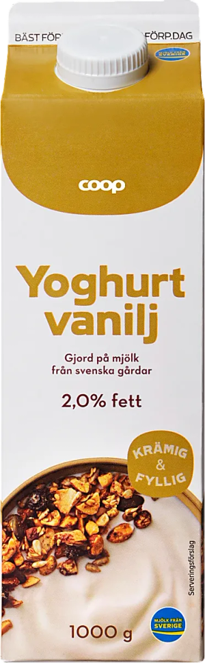 Vaniljyoghurt (Coop)