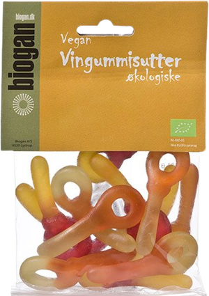 Vingummisutter gelantinefri Øko (Biogan)