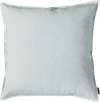 Stribet Pude i Chambray Blue (50x50cm) (Speedtsberg)