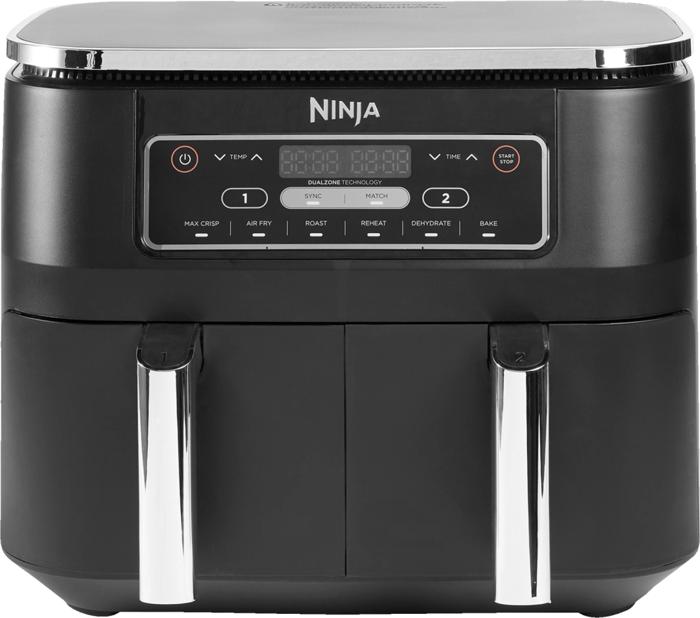 Tilbud på Ninja airfryer Foodi Dual Zone AF300EU fra Elgiganten til 1.199 kr.