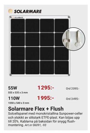 Solarmare Flex + Flush