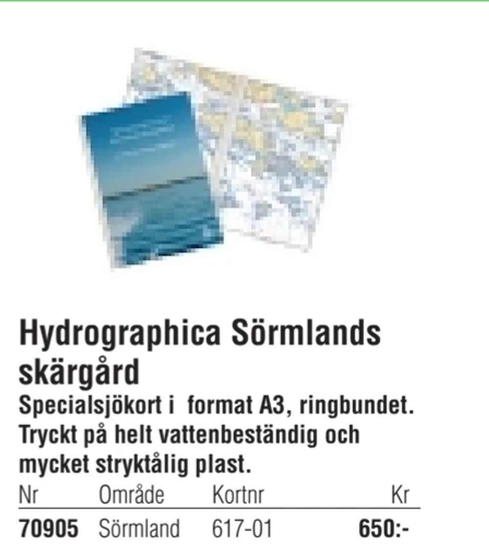 Erbjudanden på Hydrographica Sörmlands skärgård från Erlandsons Brygga för 650 kr