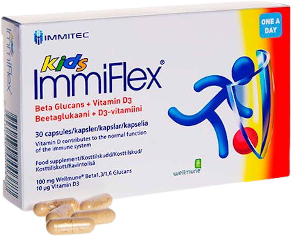 Tilbud på kids (Immiflex) fra Helsam til 95 kr.