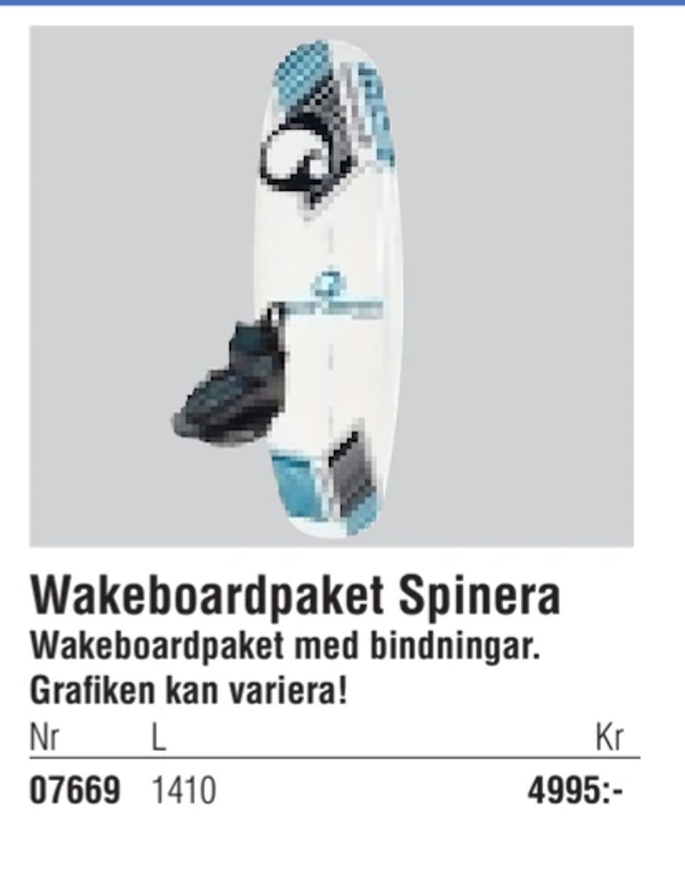 Erbjudanden på Wakeboardpaket Spinera från Erlandsons Brygga för 4 995 kr