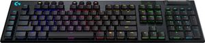 Logitech G915 LIGHTSPEED Wireless RGB Mechanical Gaming Keyboard - GL Tactile - Tastatur - bagbelyst - trådløs - Bluetooth, 2.4 GHz - Nordisk - tastko