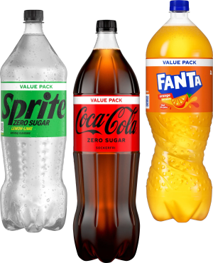 Läsk (Coca-Cola, Fanta, Sprite)